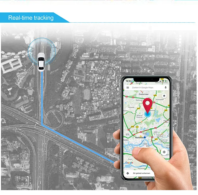 GPS tracking device and dashboard interface